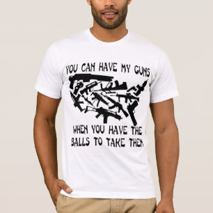 T-shirt Vous Pouvez Avoir Mes Armes Quand Vous Avez Les Ba