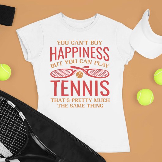 T-shirt Vous Pouvez Jouer Au Tennis
