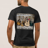 T-shirt vous pouvez laisser votre casquette dessus (Dos)