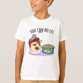 T-shirt Vous Pouvez Le Faire Drôle Canned Food Pun (Devant)