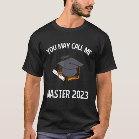 T-shirt Vous pouvez m'appeler master 2023 master (Devant)