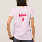 T-shirt Vous pouvez rollerskate dans un troupeau de buffle (Dos)
