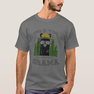 T-shirt Vous pouvez seulement prévenir le drame Forêt de L
