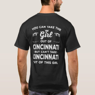 T-shirt Vous Pouvez Sortir La Fille De Cincinnati Ohio Gir