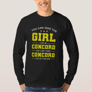 T-shirt Vous Pouvez Sortir La Fille De Concord California