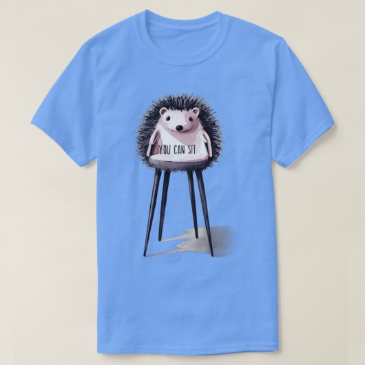 T-shirt vous pouvez vous asseoir (Design devant)
