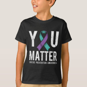 T-shirt Vous Prévention de la sensibilisation au suicide