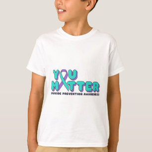 T-shirt Vous Problème Prévention Suicide Sensibilisation T