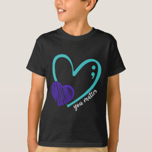 T-shirt Vous Problème Prévention Suicide Sensibilisation T