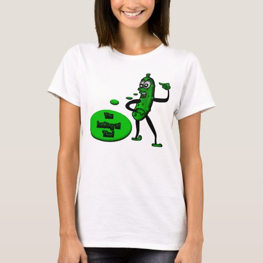 T-shirt Vous regardant ceci ! (Devant)