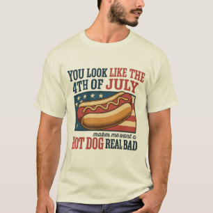 T-shirt Vous Ressemblez À La 4 juillet - Fête De L'Indépen