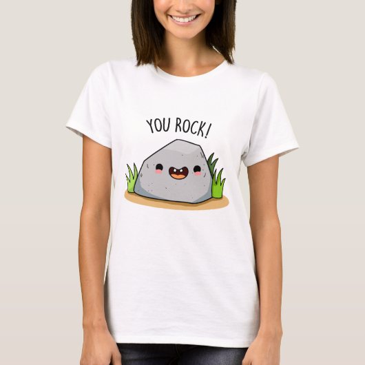 T-shirt Vous Rock Funny Géologie Pun (Devant)