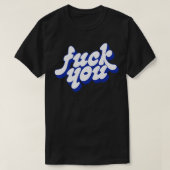 T-shirt Vous Rude Typographie Citation Conception (Design devant)