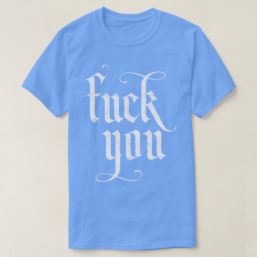 T-shirt Vous Rude Typographie Citation Conception 3 (Design devant)