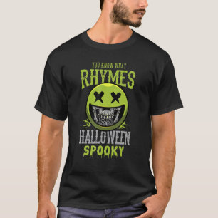 T-shirt Vous Savez Ce Qui Récit Avec Halloween Éffrayant O