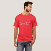 T-shirt Vous savez que vous êtes un maître nageur quand… (Devant entier)