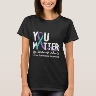 T-shirt Vous semicolon Semaine de la prévention de la pris