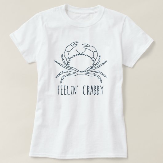 T-shirt Vous sentez le crabe ? (Design devant)