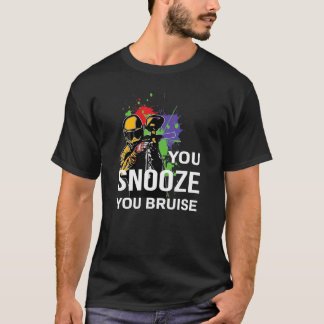 T-shirt Vous Snooze Vous Bruise Paintball Awesome Paintbal
