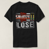 T-shirt Vous Snooze Vous Perdez Funny Drag Racing (Design devant)