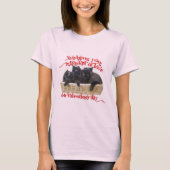 T-shirt Vous Souhaitant Un Panier D'Amour (Devant)