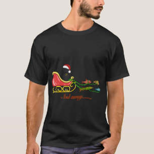 T-shirt Vous souhaitant un très beau Fishmas drôle de pêch