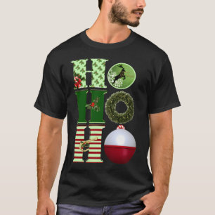 T-shirt Vous souhaite un très beau Fishmas drôle de pêche