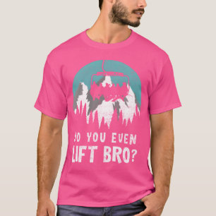 T-shirt Vous soulevez même Frère Téléphérique de montagne