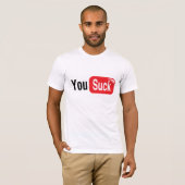 T-shirt Vous sucez (Devant entier)