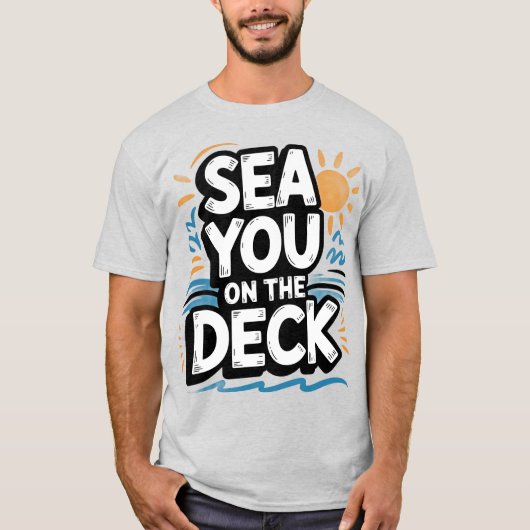 T-shirt Vous sur le pont (Devant)