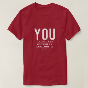 T-shirt VOUS - Une chemise MisterP