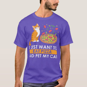 T-shirt Vous voulez la pizza et animal de compagnie mon ch
