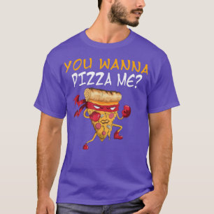 T-shirt Vous Voulez Me Faire Une Pizza Fast Food Karate Ni