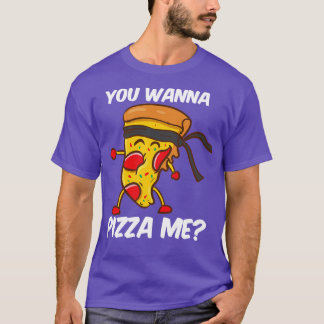 T-shirt Vous Voulez Pizza Me