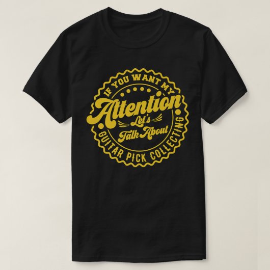T-shirt Vous Voulez Que Mon Attention Parle D'Onglet de gu (Design devant)