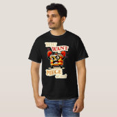T-shirt Vous voulez un morceau de moi. Caricature drôle de (Devant entier)