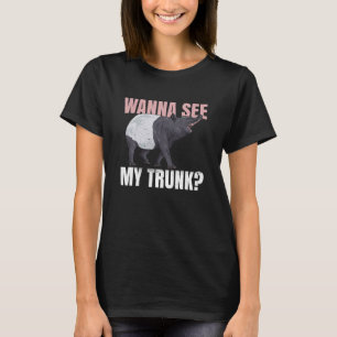 T-shirt Vous Voulez Voir Mon Citation De Tronc Pour Un Tap