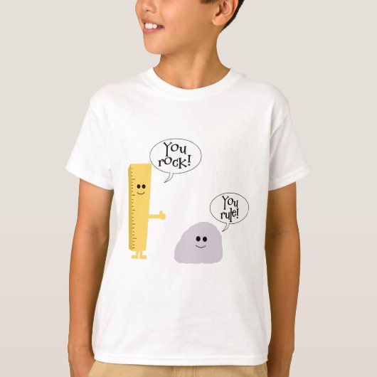 T-shirt Vous vous basculez règle (Devant)