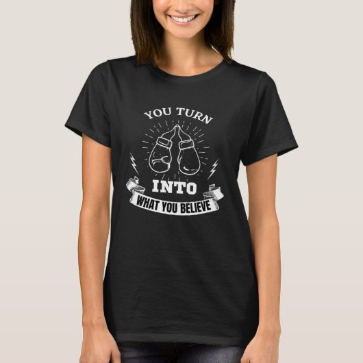 T-SHIRT VOUS VOUS INTÉRESSEZ À CE QUE VOUS CROYEZ (Devant)
