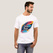 T-shirt VOUS Y ARRIVEREZ – Stimulez et Conquérez (Devant entier)