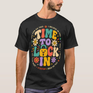 T-shirt Vous Y Arrivez Jour D'examen Évaluation Étatistiqu