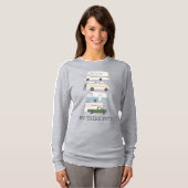 T-shirt VOUS Y ÊTES ENCORE ? Campervan vanlife RV Trailer (Devant entier)