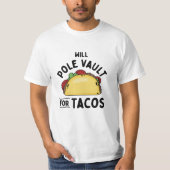 T-shirt Voûte À Pôle - Coffre À Pôle Pour Tacos (Devant)