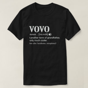 T-shirt Vovo Definition Drôle signifiant Cool Grand-père C