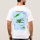 T-shirt Voyage 2005 de navigation de St Martin (Dos)