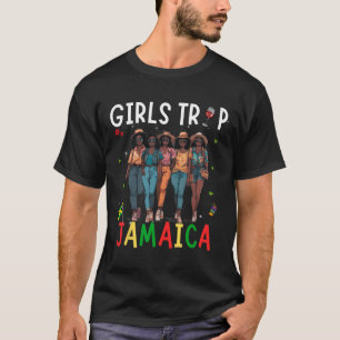 T-shirt Voyage à la Jamaïque entre filles, fête de vacance