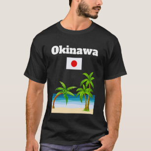 T-shirt Voyage à Okinawa Amoureux de la Plage Japon Souven