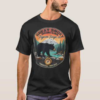 T-shirt Voyage à Pigeon Forge dans les Great Smoky Mountai