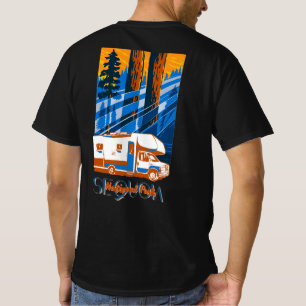 T-shirt Voyage à travers le Parc National de Sequoia dans 