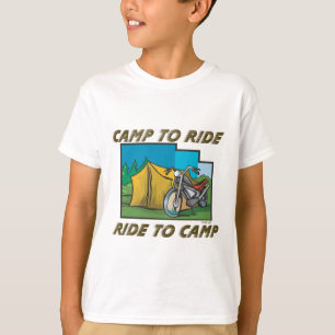 T-shirt Voyage au camp